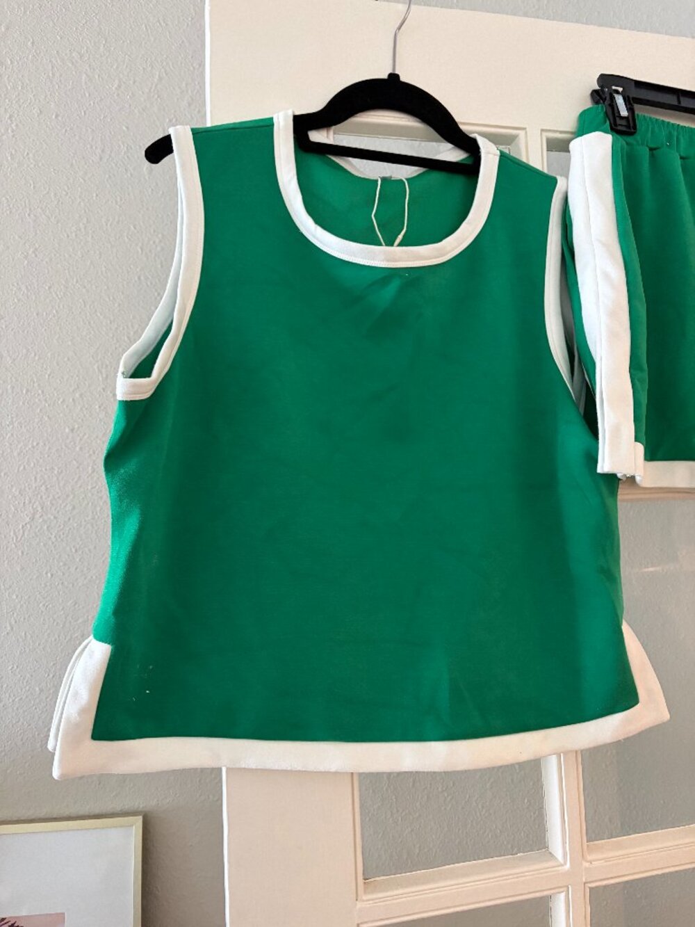 Amazon Summer Skort/Sleeveless Tank Top 2 Piece Set